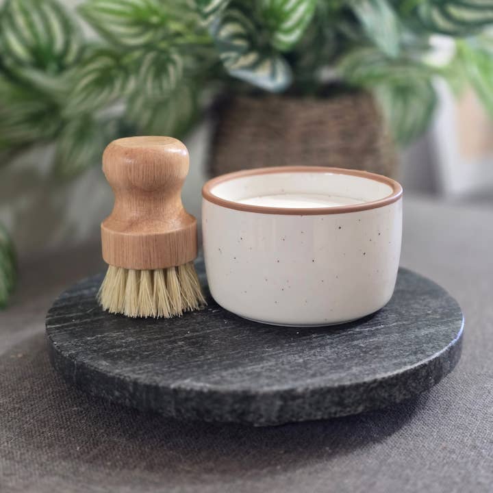 Rooted Essentials - Wholesale Dish Soap - Solid Dish Soap | Eco Dish Soap | Speckled Vanilla Ramekin2