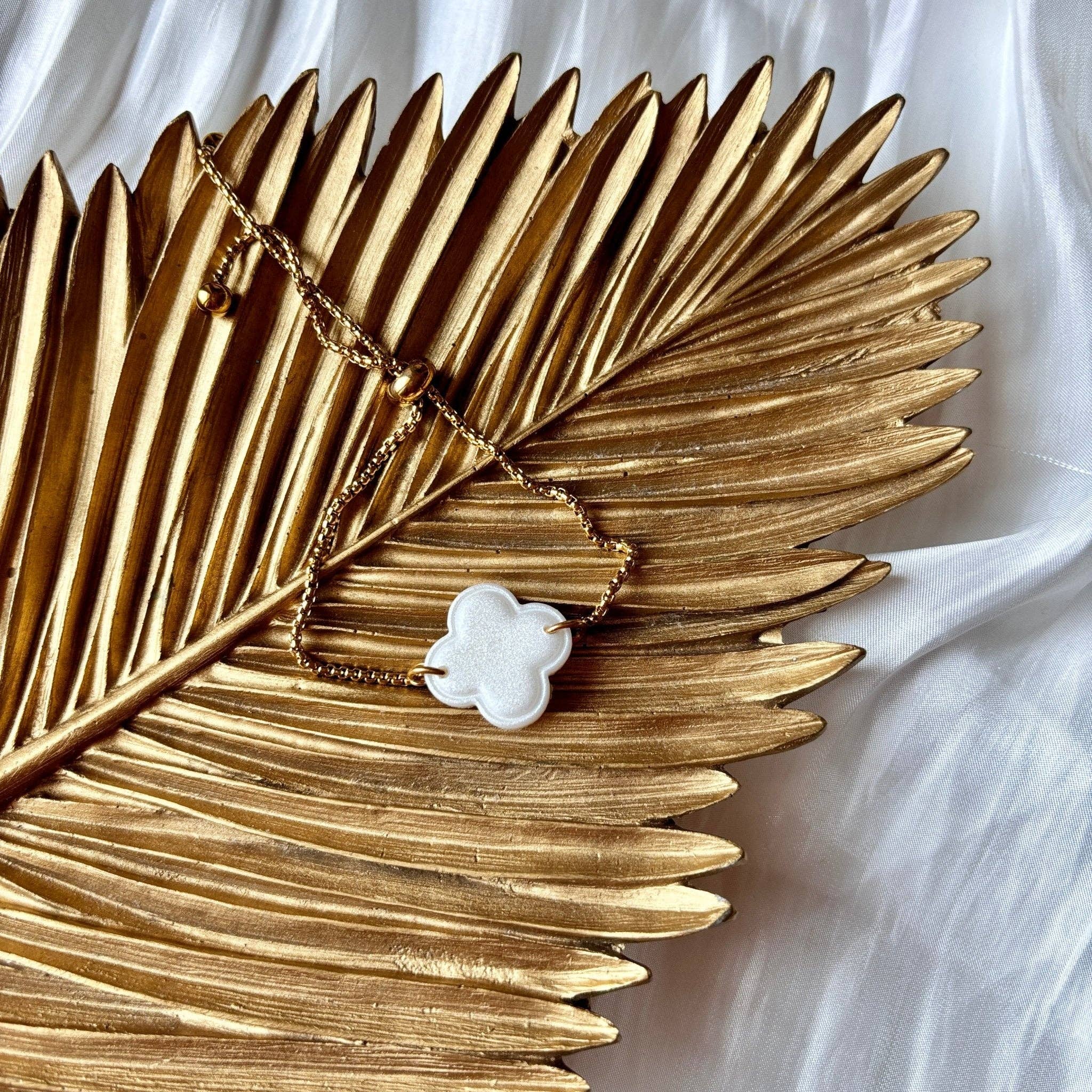 DUESTELLE ITALIA - Wholesale Charm/Dangle Bracelet - PURE CLOVER - Four-leaf clover bracelet3