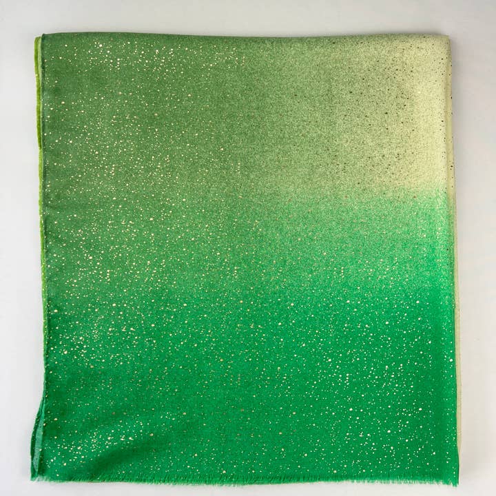 L'Emotion - Wholesale Scarf - Women's - Scarf with Silver Sequin Gradient Patterns2