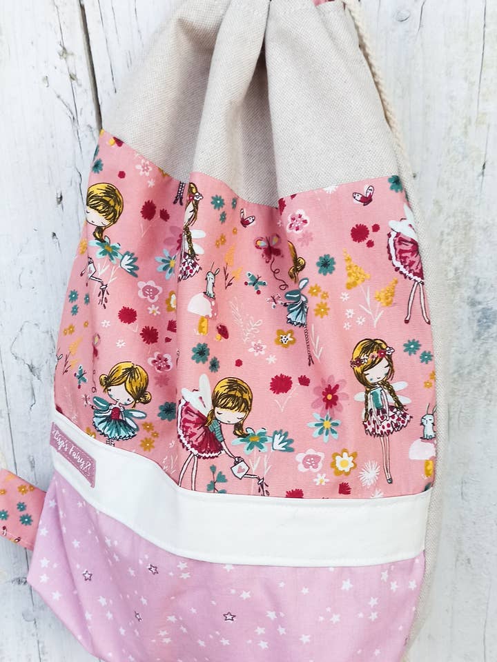 Kindergarten Set Consisting of Bag, Bib and Towel for wholesale by Lisa's Fairy