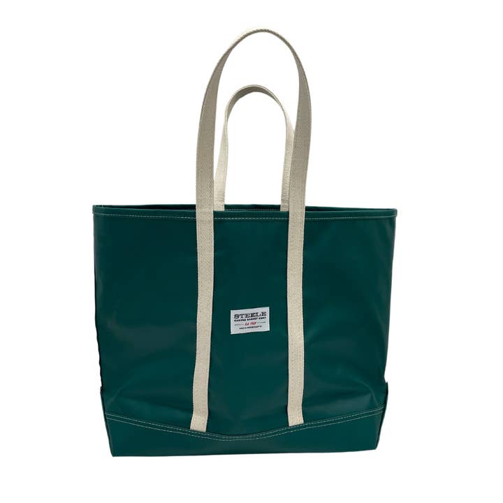 Steele Canvas Basket Corp. - Wholesale Beach Bag - Forest Green Steeletex Beach Tote - Medium1