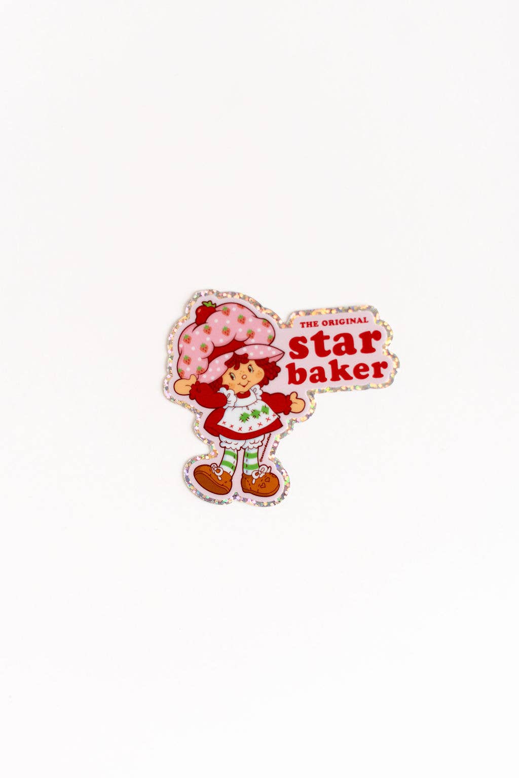 NatterDoodle - Wholesale Sticker - The Original Star Baker Strawberry Shortcake Sticker