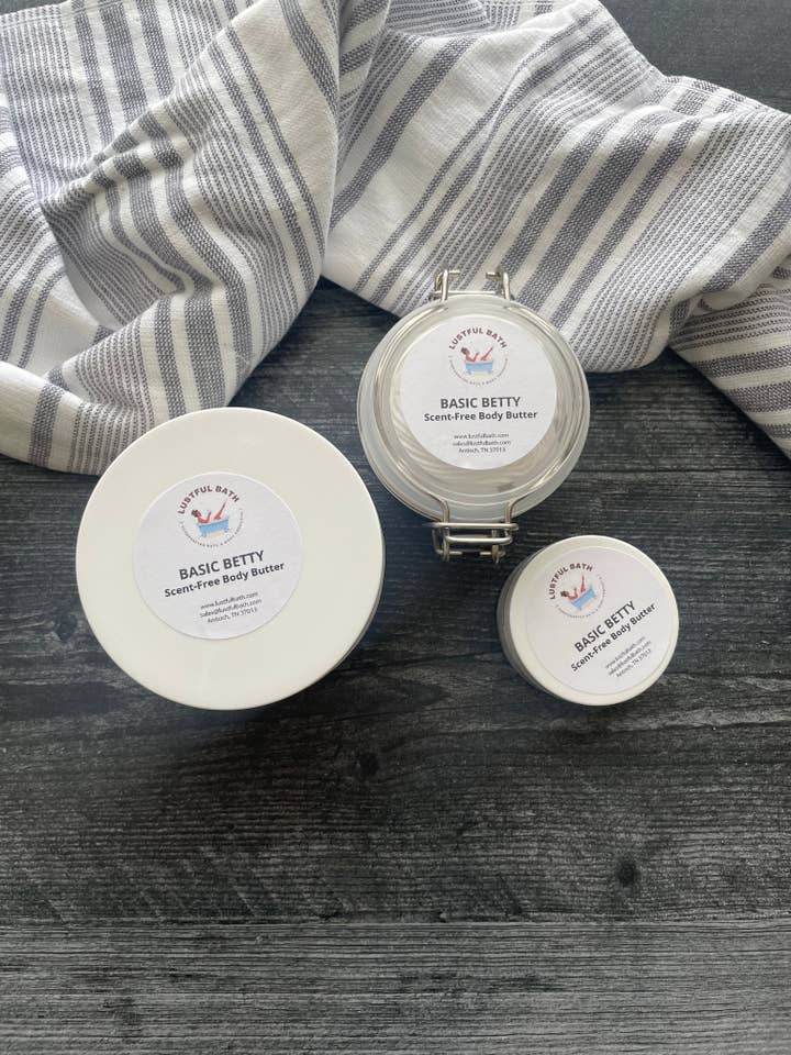 BASIC BETTY BODY BUTTER for wholesale by Lustful Bath