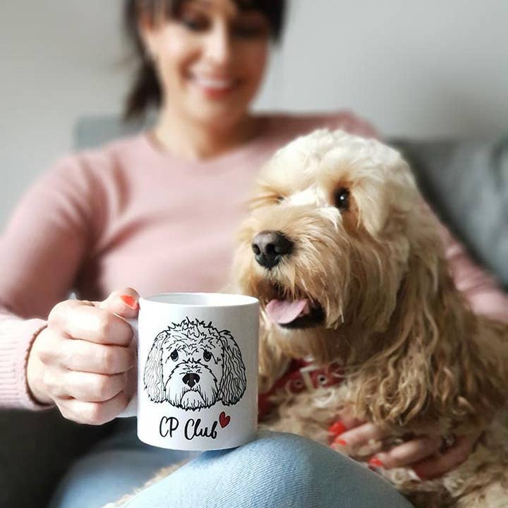 Mug en céramique Cockapoo Club amoureux des chiens pour la vente par Syd&Co