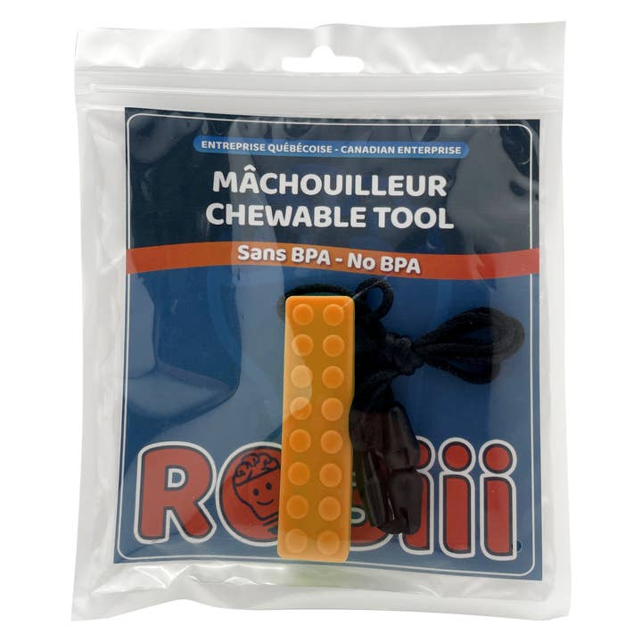 Robiii - Wholesale Fidget Toy - Kids - Chewable Brick Necklace - Sensory Toy - Chewable tool
