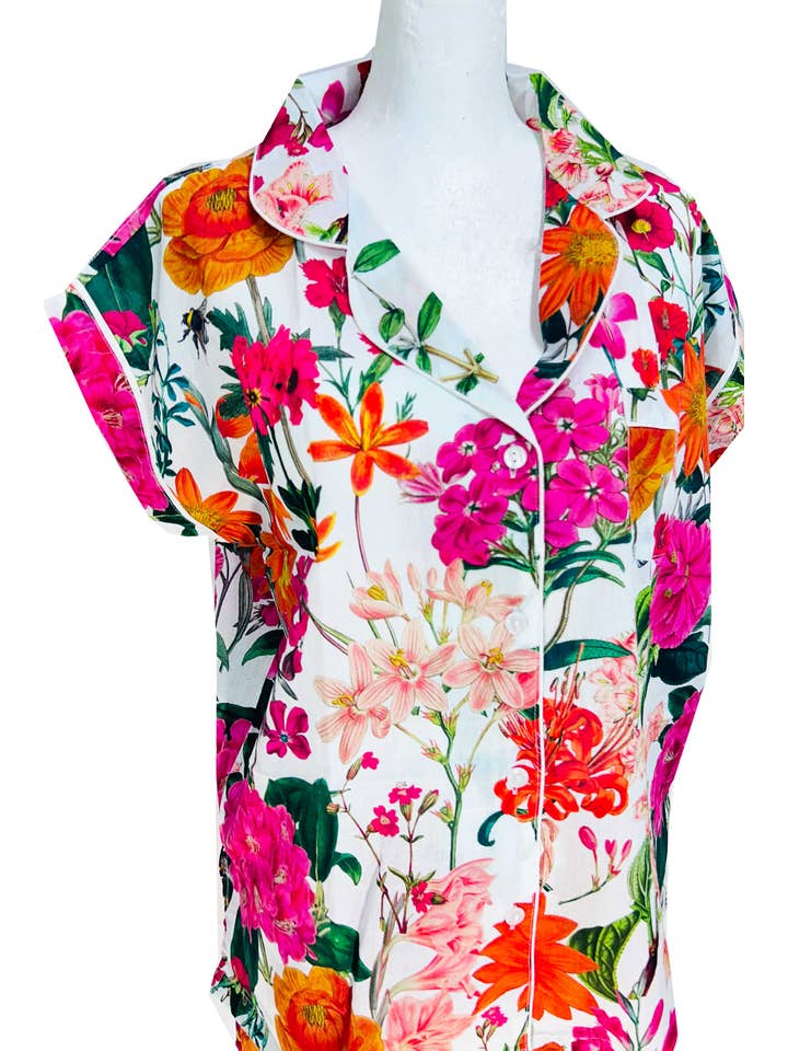 Rosehip Design - Wholesale Sleepwear Set - Women's - Short Pyjama Set - Radiance