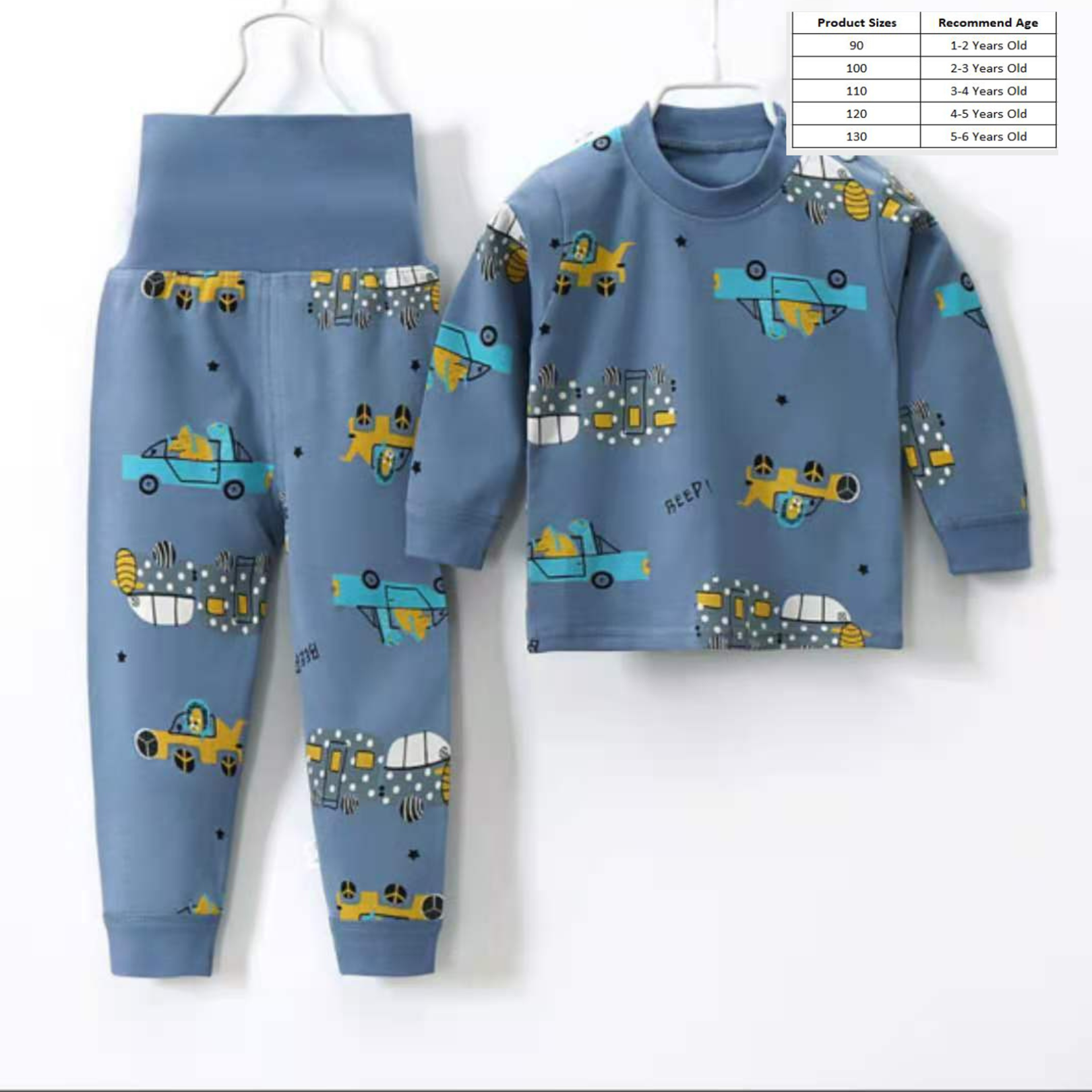 KaWaii Baby Diapers – wholesale Sleepwear set – Kids – WHOLESALE  LOT CHILDREN'S 2-PC CLOTHES SET 1-6T, 100 SETS10
