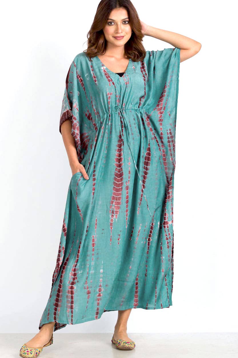 Sevya Handmade - Wholesale Kaftan - Women's - Shibori Caftans21