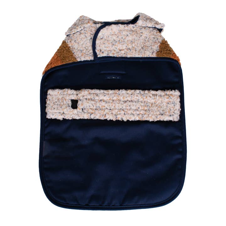 Carolina Pet Company - Wholesale Pet Coat - Dog - Shinola Pet Oatmeal Adjustable Barn Style Dog Coat2