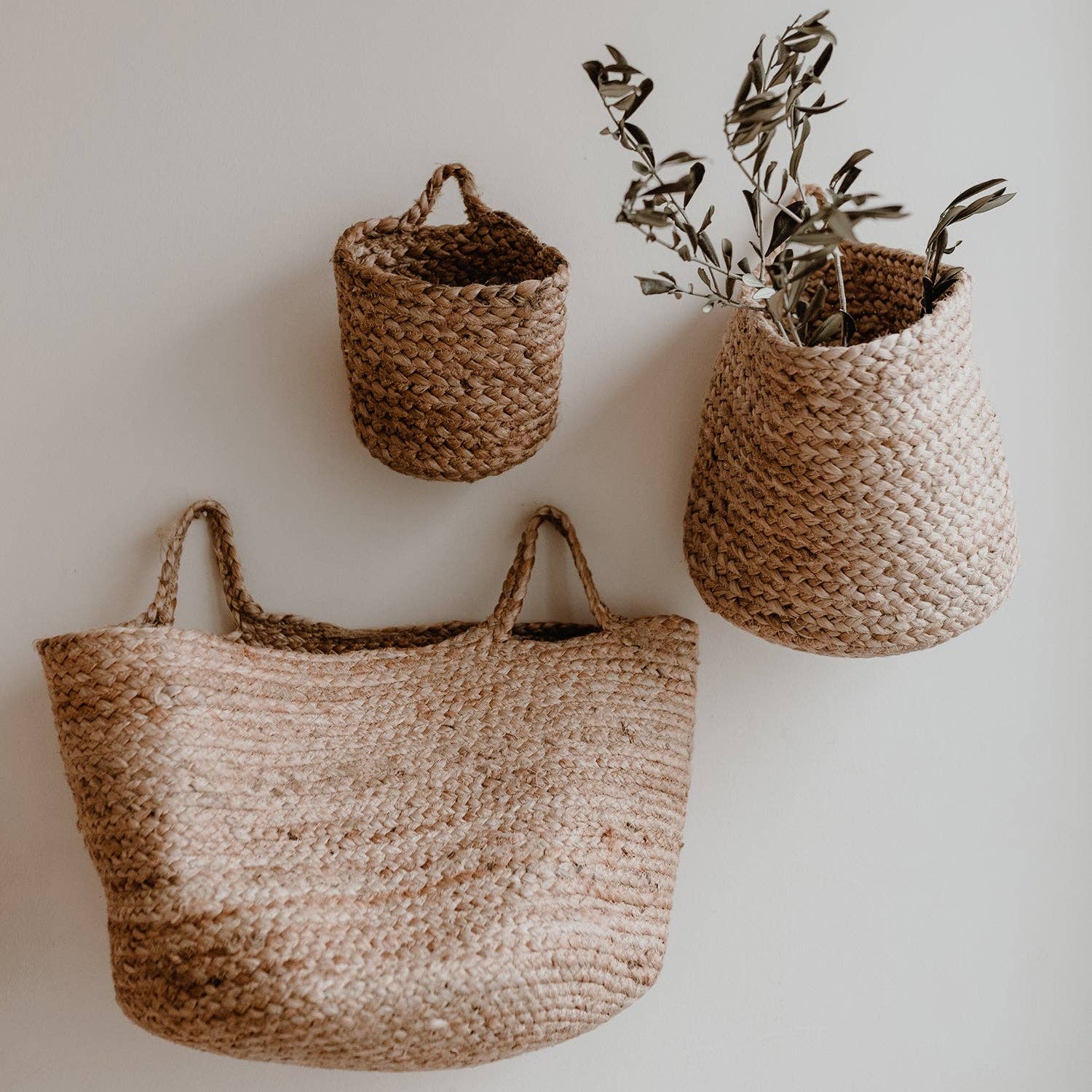 Eulenschnitt - Wholesale Basket - Small jute storage basket (pack of 6)6