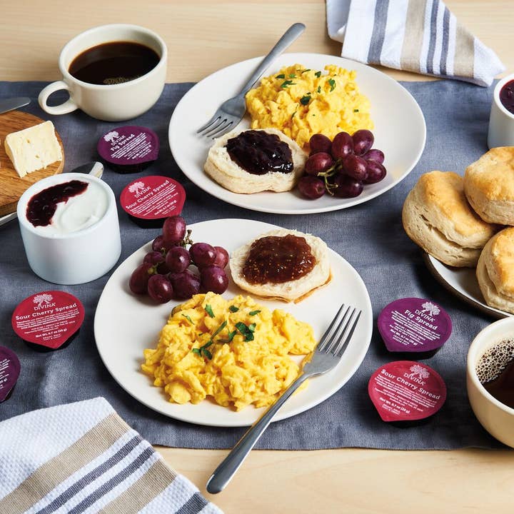 Divina - Wholesale Jam/Jelly - Sour Cherry Spread (Portion Pack)2