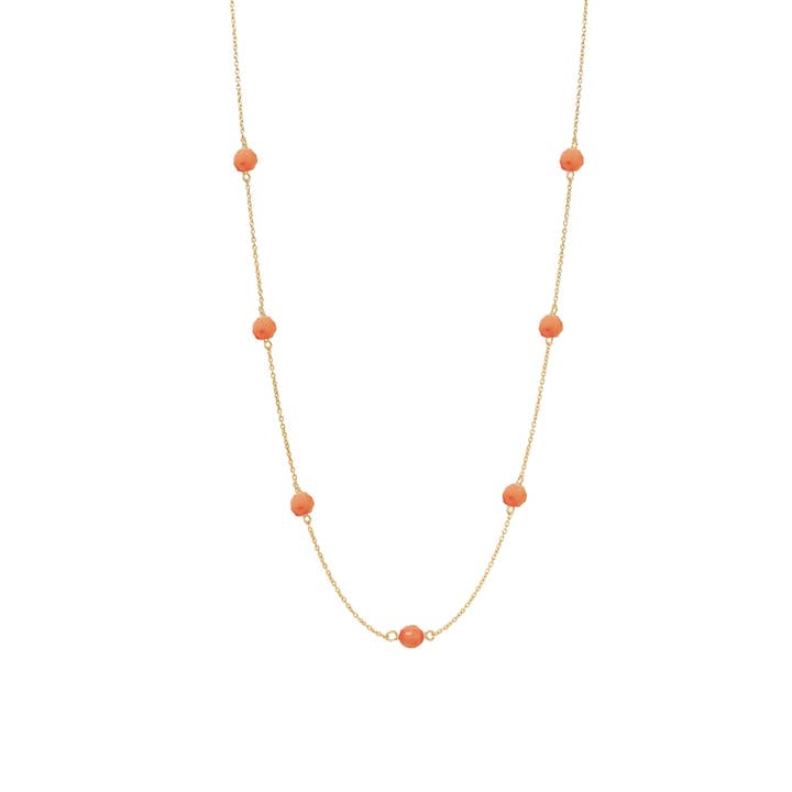 Collier Nora corail pour la vente par Lisberg Jewellery