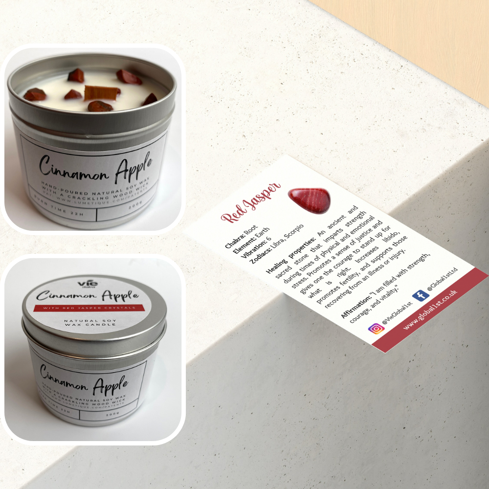 VIE - Venta al por mayor Vela aromática de viaje - Vela en lata de aluminio4