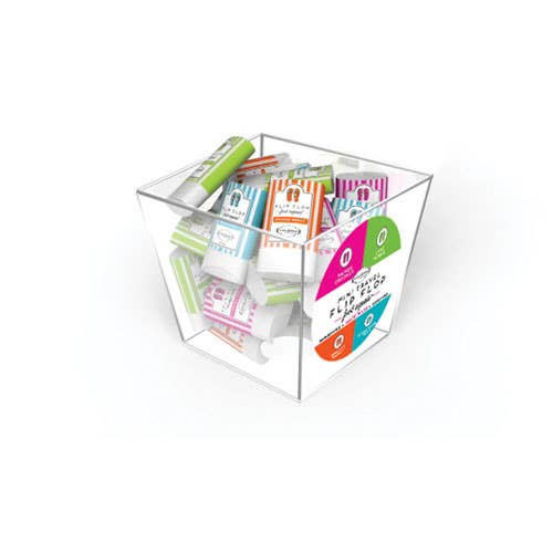 PUREfactory Naturals - Wholesale Foot Cream - Mini Foot Repair Bucket 25 pieces - 6of4 fragrances & disp