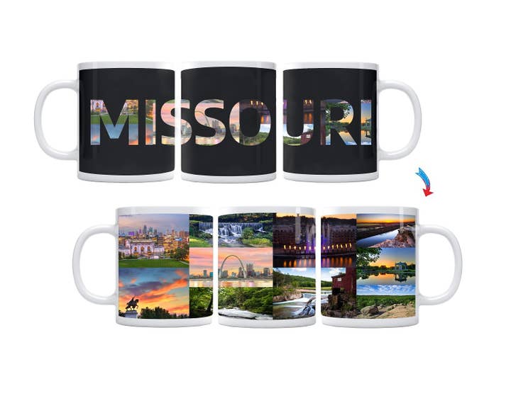 Sunkiss - Wholesale Coffee Mug - State of Missouri Color Changing Coffee Mug0