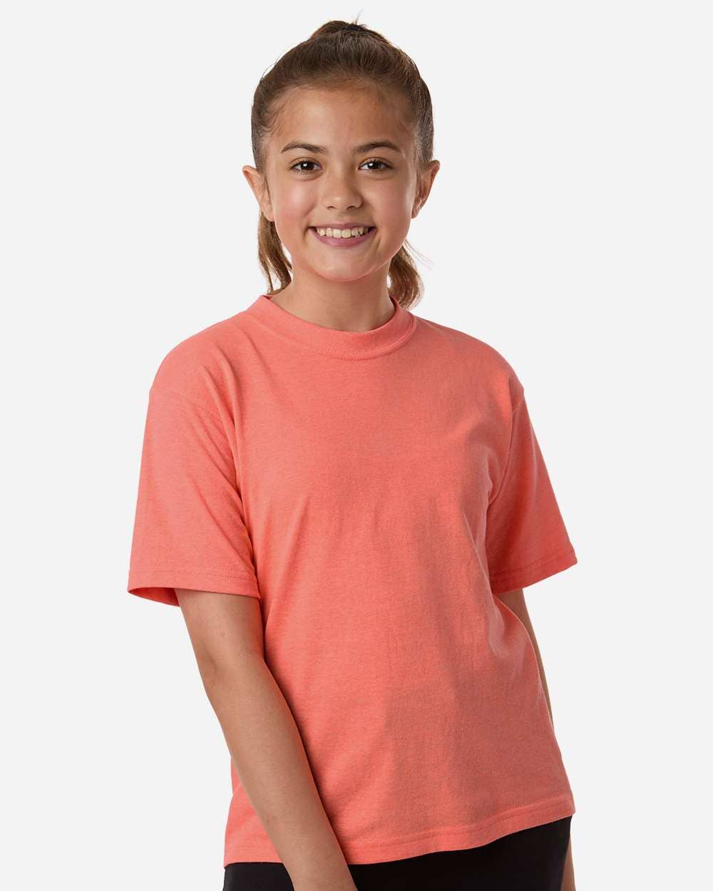 MYES BULK APPAREL - Wholesale T-Shirt - Kids - Kids Gold Soft Touch Tee – Lightweight & Durable Fit20