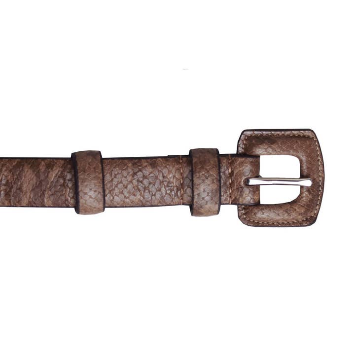 Eastern Counties Leather – wholesale Belt – Women's – NLB03 Mocc Snake Print Belt2