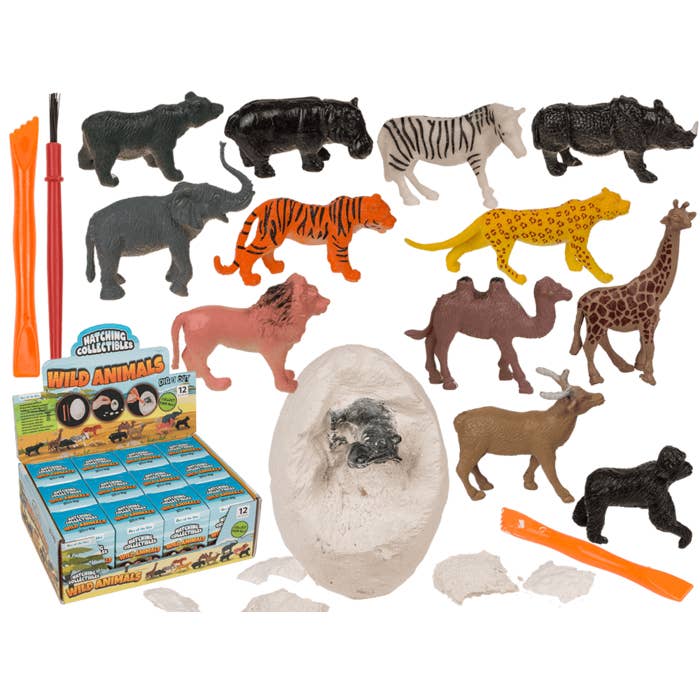 Excavation set, Wild Animals, for wholesale by Out of the blue KG
