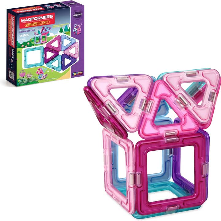 Magformers Inspire 14 Piece Set for wholesale by Magformers