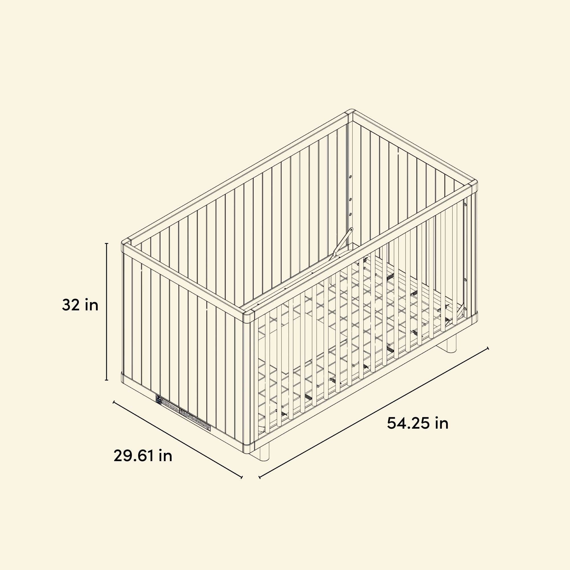 Storkcraft - Wholesale Bed - Kids & Baby - Storkcraft® Kyoto Deluxe Convertible Crib with Bonus Toddler Guardrail17