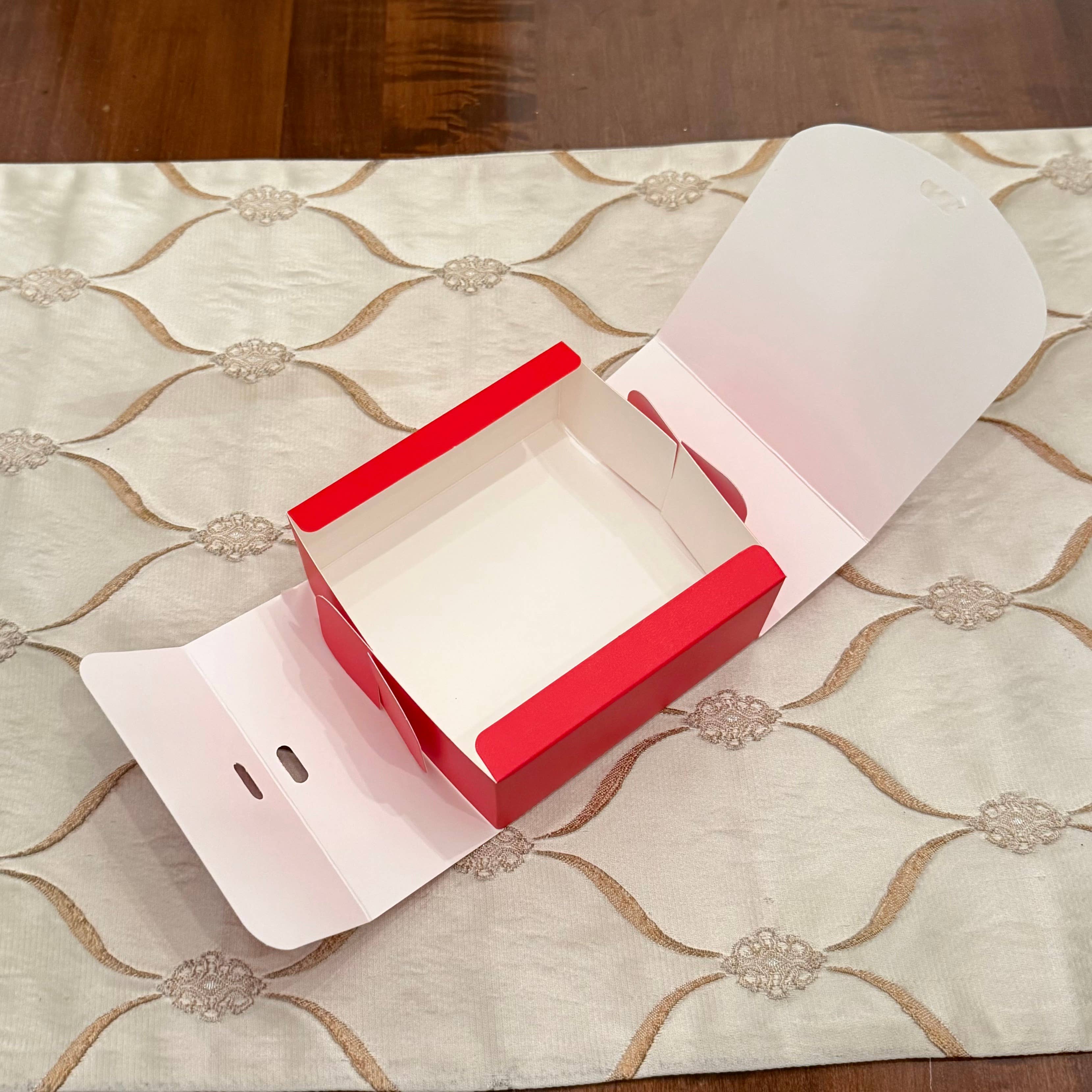 ByHome - Wholesale Gift Box - 24pcs, 5 colors 3 sizes Square Paper Gift Box w/ Ribbons2