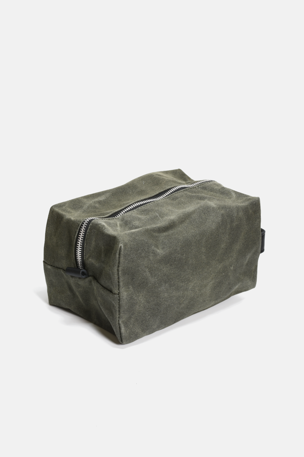 Curated Basics - Wholesale Toiletry Bag - Men's - Waxed Cotton Dopp Kit // Toiletry Bag3
