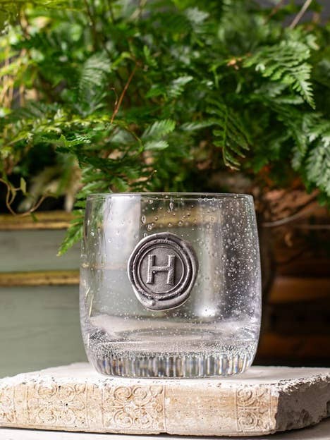 Double Old Fashion Glass - Bold Lettering for wholesale by Southern Jubilee