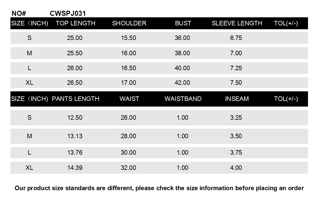 NINEXIS - Wholesale Sleepwear Set - Women's - CWSPJ031_SHORT SLEEVE TOP WITH SHORTS PAJAMA SET31