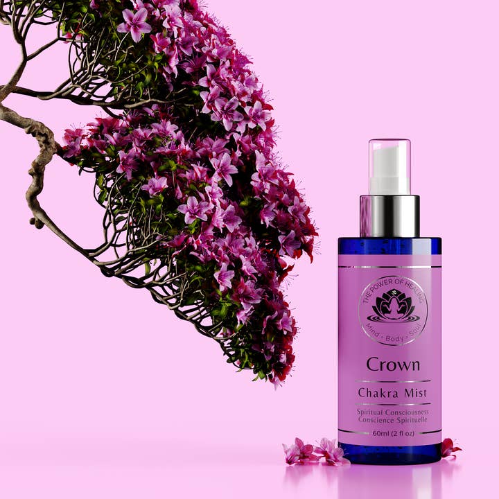 The Power of Healing - Vendita all'ingrosso Spray per aromaterapia - Nebbia Chakra della Corona