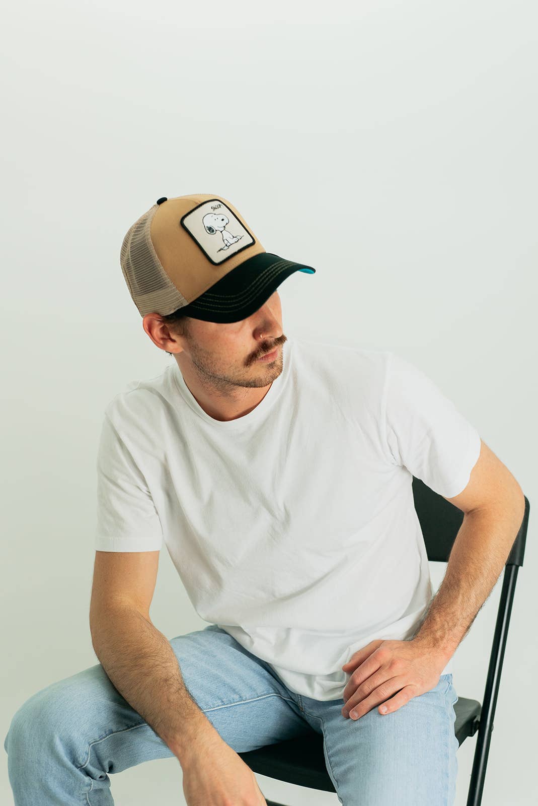 Peter Grimm - Wholesale Trucker Hat - Men's - Snoopy Peanuts Cotton Mesh Adjustable Trucker Hat2