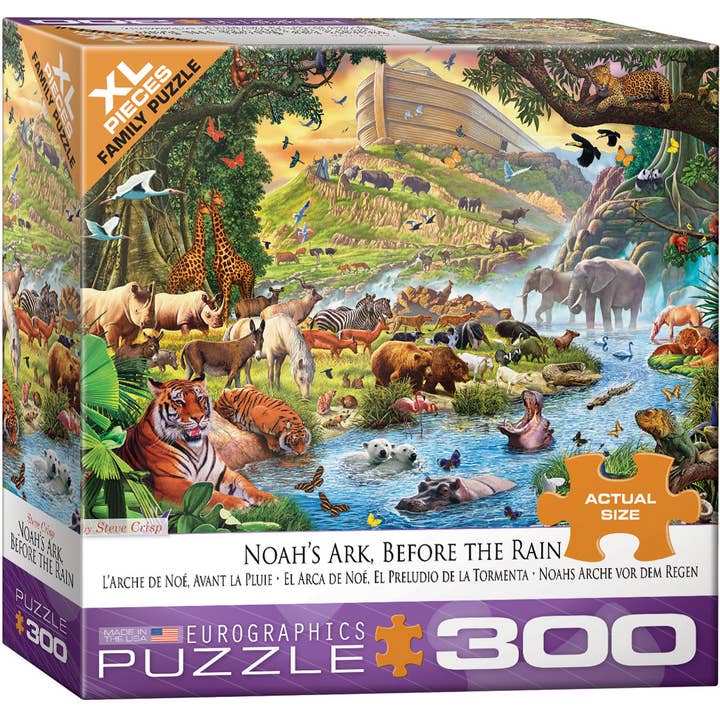 Eurographics Puzzles USA - Wholesale Puzzle - Adult - Noah's Ark Before the Rain