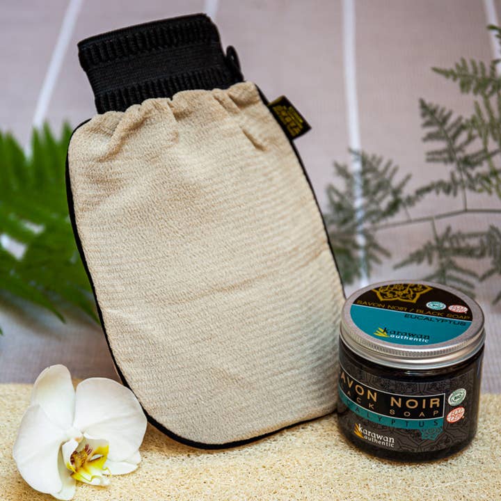 Karawan Authentic - Wholesale Exfoliating Gloves/Mitts - SET OF 2 KESSA BODY SCRUBBING GLOVES4