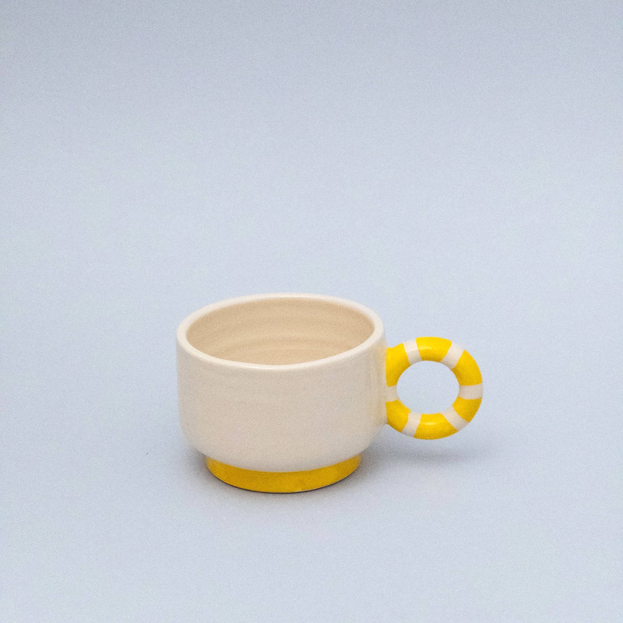 Odeon Studio - Wholesale Coffee Mug - SPLASH low yellow handmade in Italy0