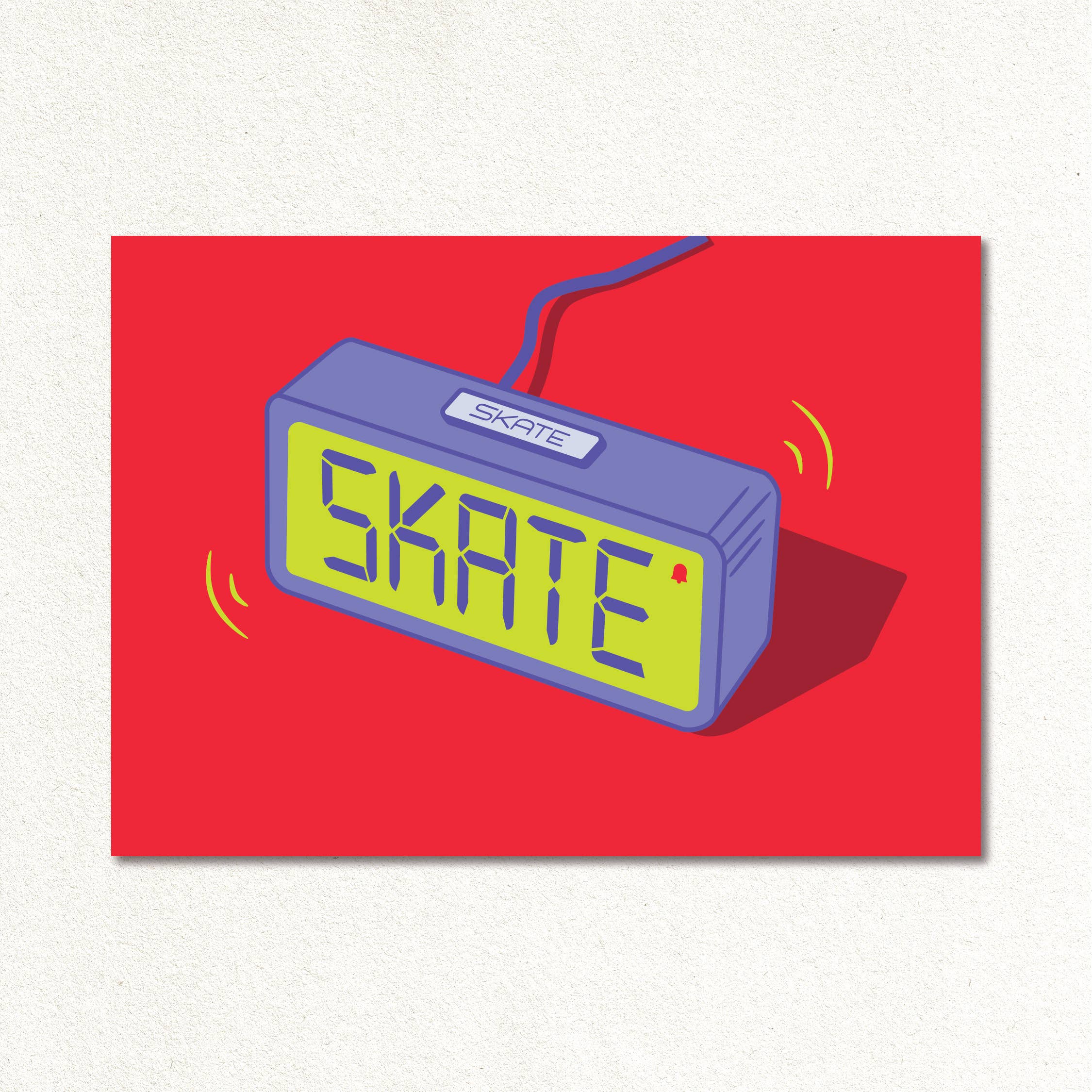 Create & Skate Factory - Wholesale Art Print - Skate O'Clock Art Print0