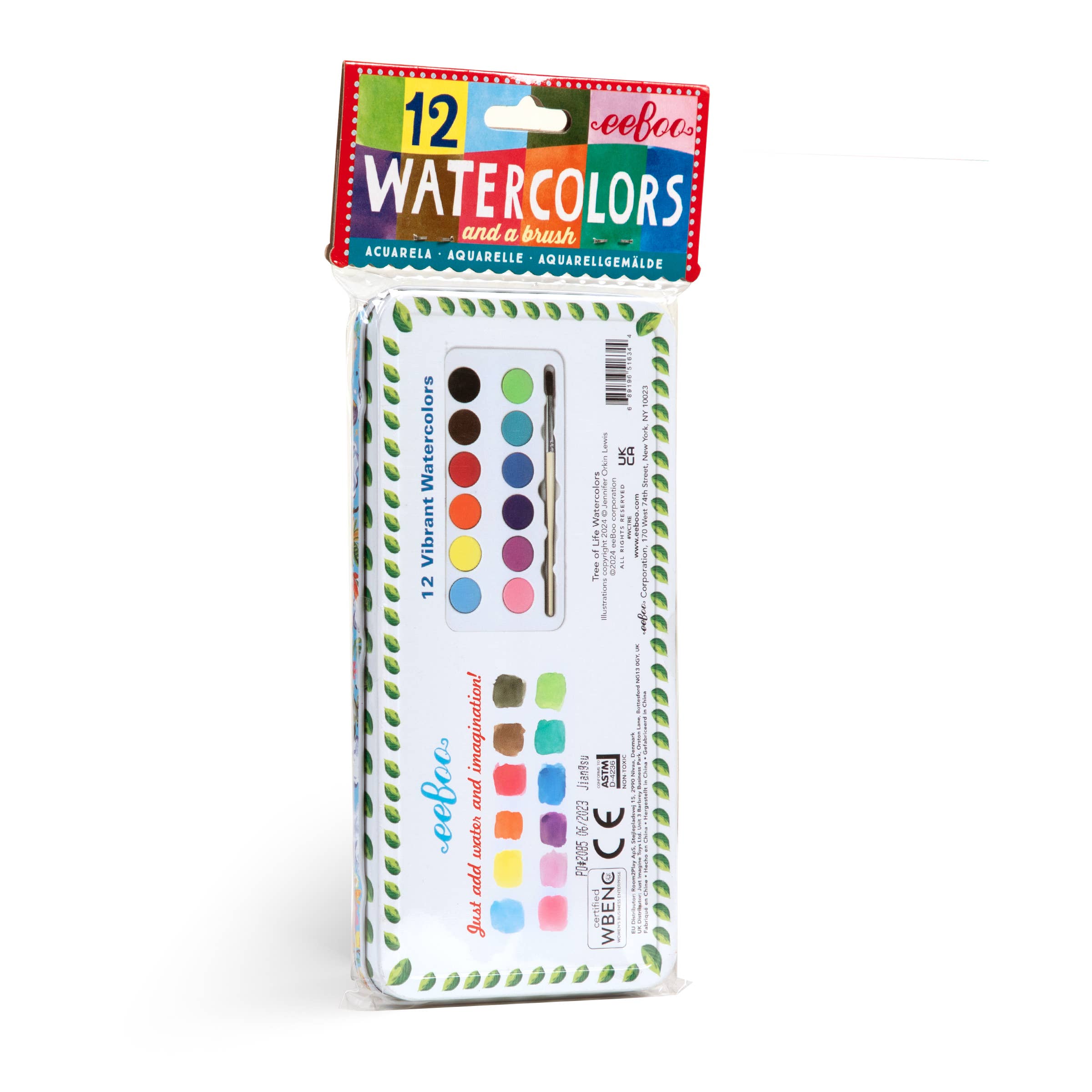 eeBoo - Wholesale Watercolor Paint - Tree of Life Watercolor Paint Set2