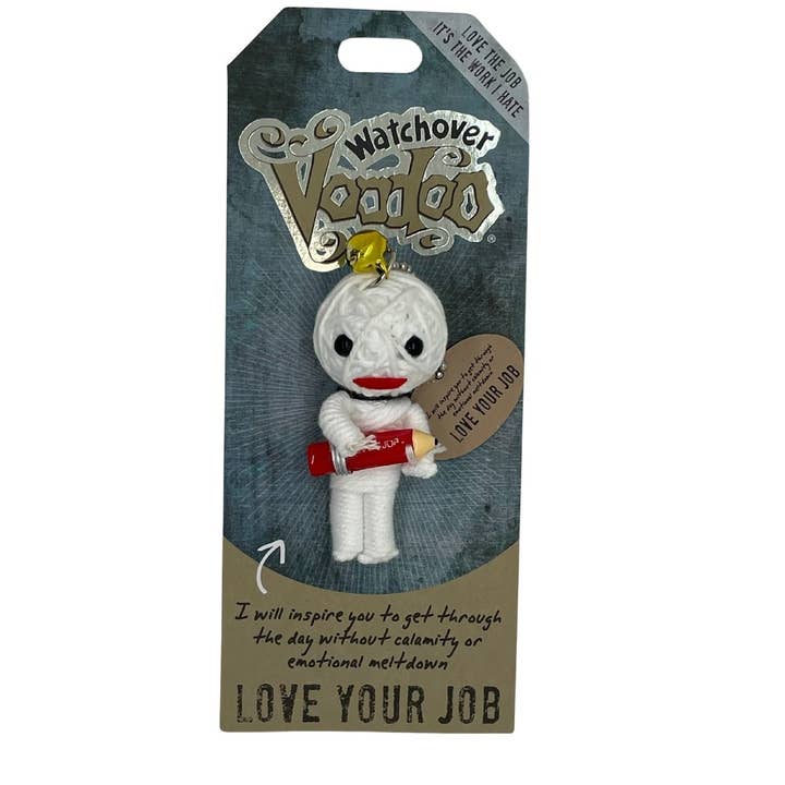 The H&H Group - Wholesale Keychain - Unisex - Love Your Job - Watchover Voodoo Dolls - Keychain