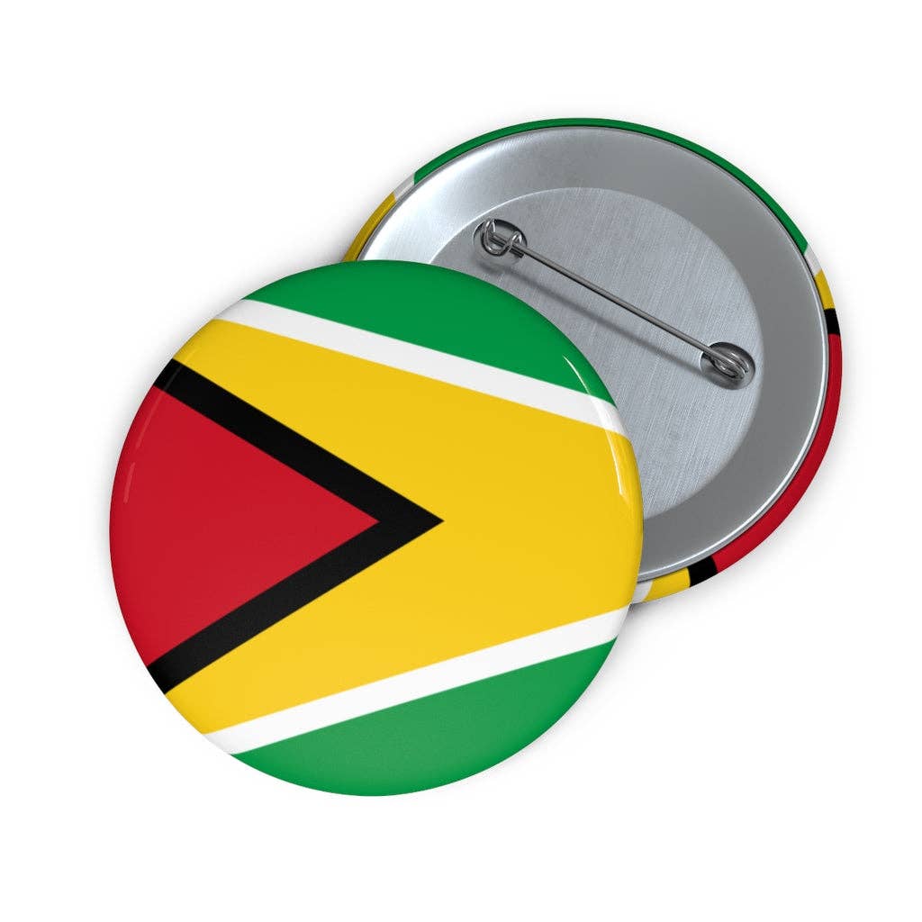 Guyanese Swag - Vente Épinglettes/boutons - Boutons d'épingle du drapeau1