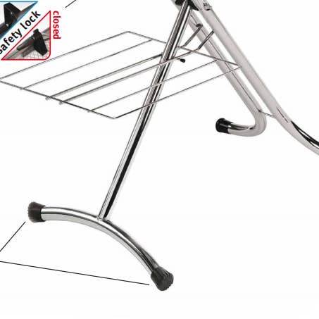 Top House - Wholesale Ironing board - Grey Rugby3