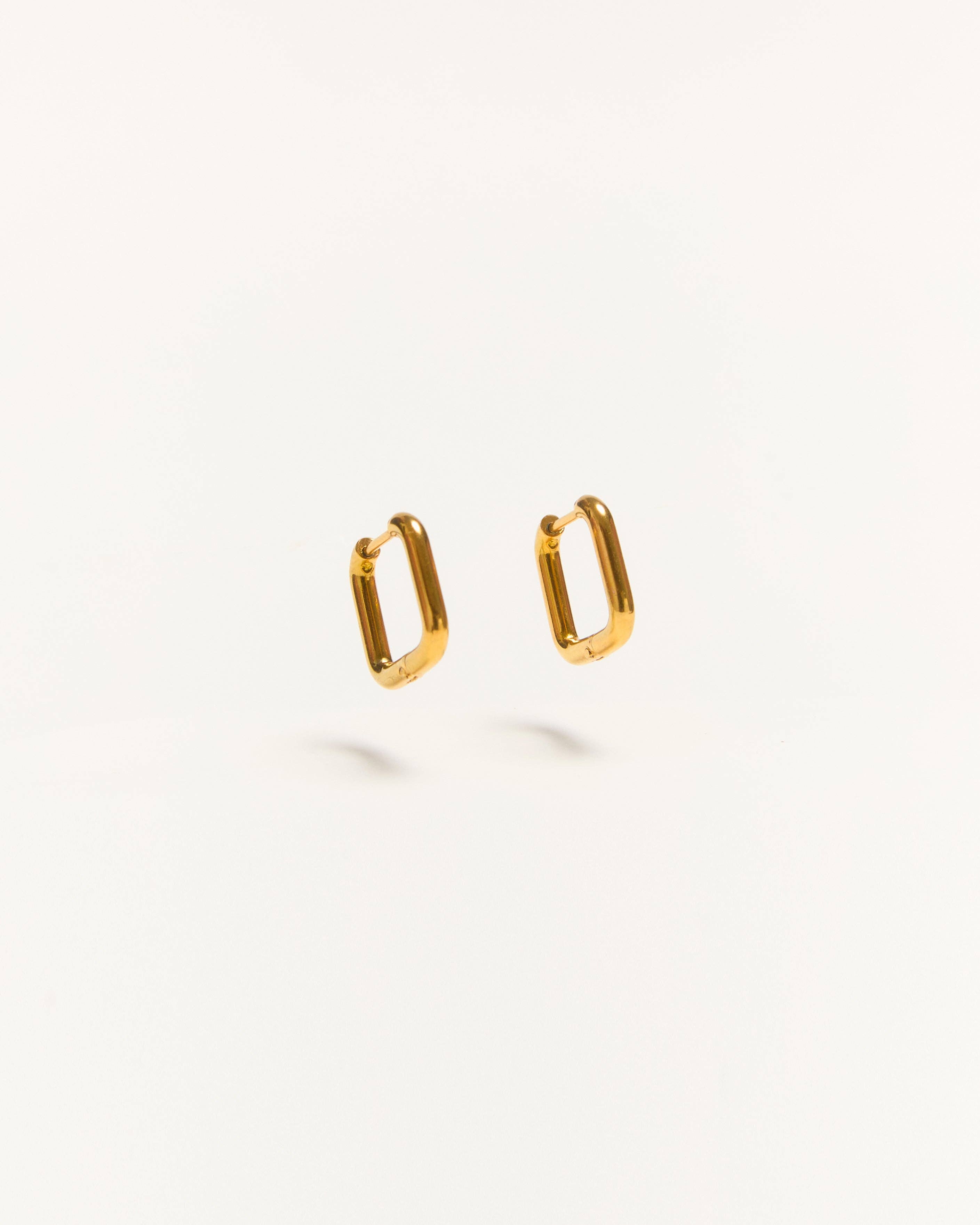 Palas - Wholesale Hoop Earrings - Andrea - Squared Hoop Earrings0