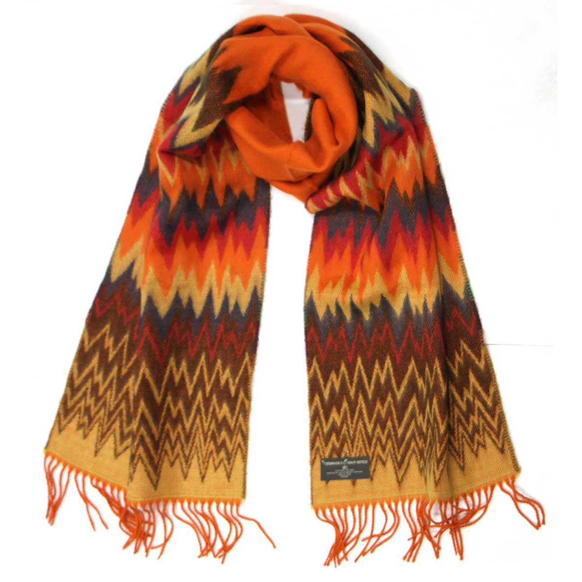 SERENITA - Wholesale Scarf - Unisex - Cashmere Feel Scarf Soft Warm Unisex Tartan Made in Korea4