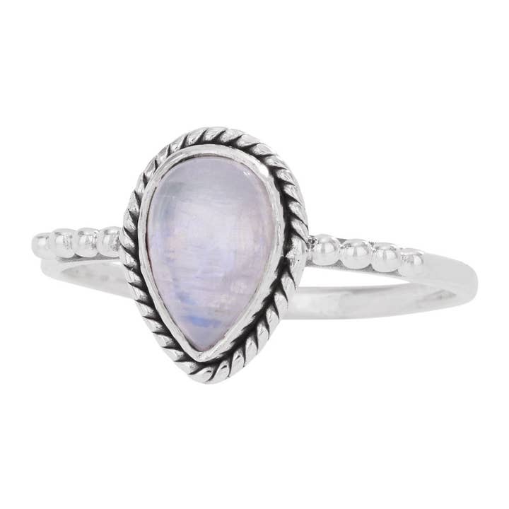 Iridescent Droplet Ring for wholesale by Tiger Mountain Jewelry