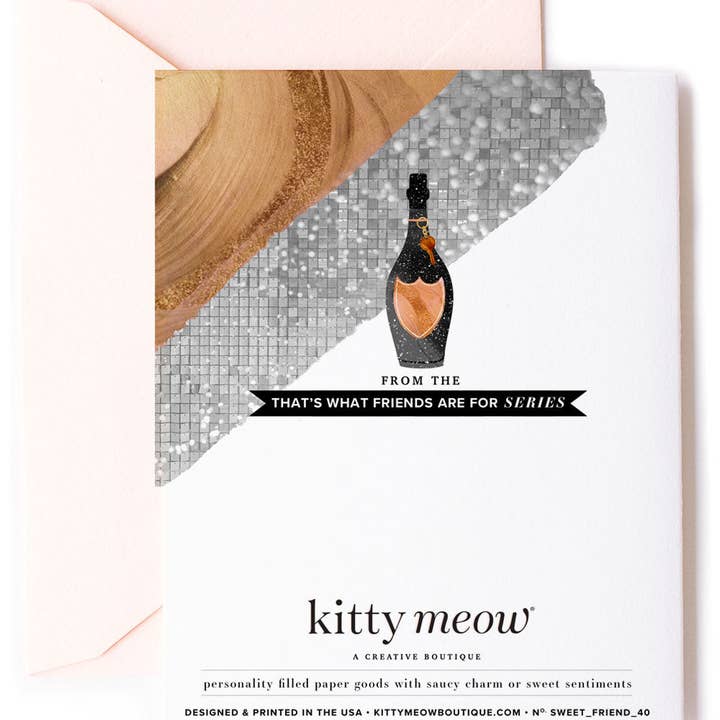 Kitty Meow Boutique - Wholesale Congratulations Card - Cheers to Your New Home, Celebration Greeting Card2