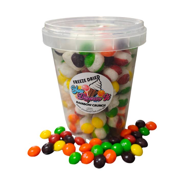 You Deserve It - Wholesale Boiled sweets - Rainbow Crunch Cup0