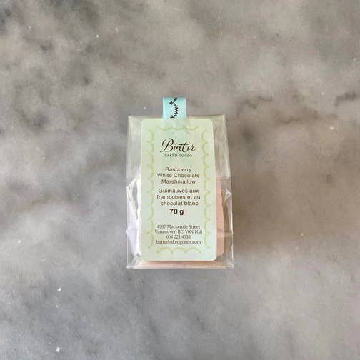 Guimauve Gourmet trempée pour la vente par Butter Confections & Tea (formerly Butter Baked Goods)