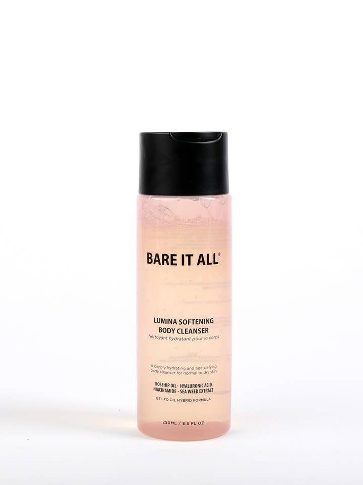 Lumina Softening Body Cleanser for wholesale by BARE IT ALL