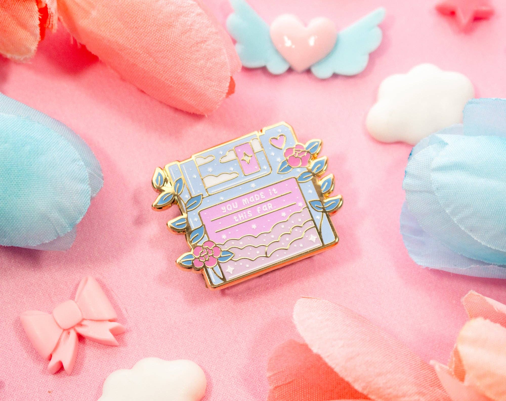 Unicorn Eclipse - Wholesale Lapel Pin/Button - Floppy Disk Enamel Pin3