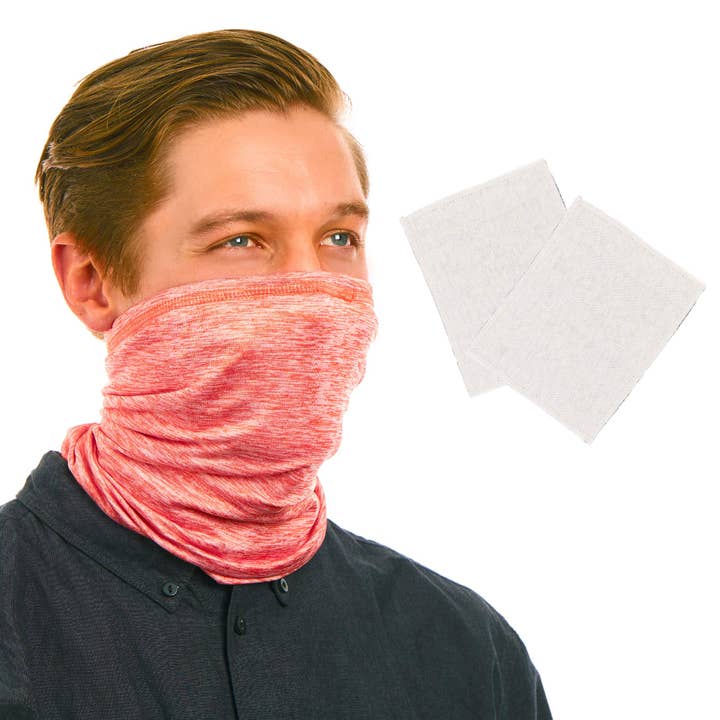 Respi-Gaiter, Xl Size -Coral Heather Color for wholesale by Frustration Free Solutions