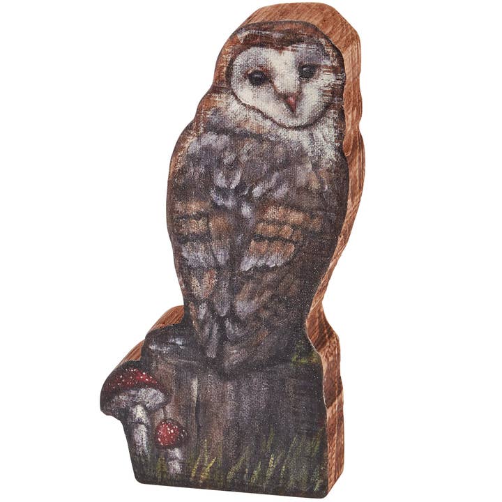 Woodland Owl Chunky Sitter for wholesale by Primitives by Kathy