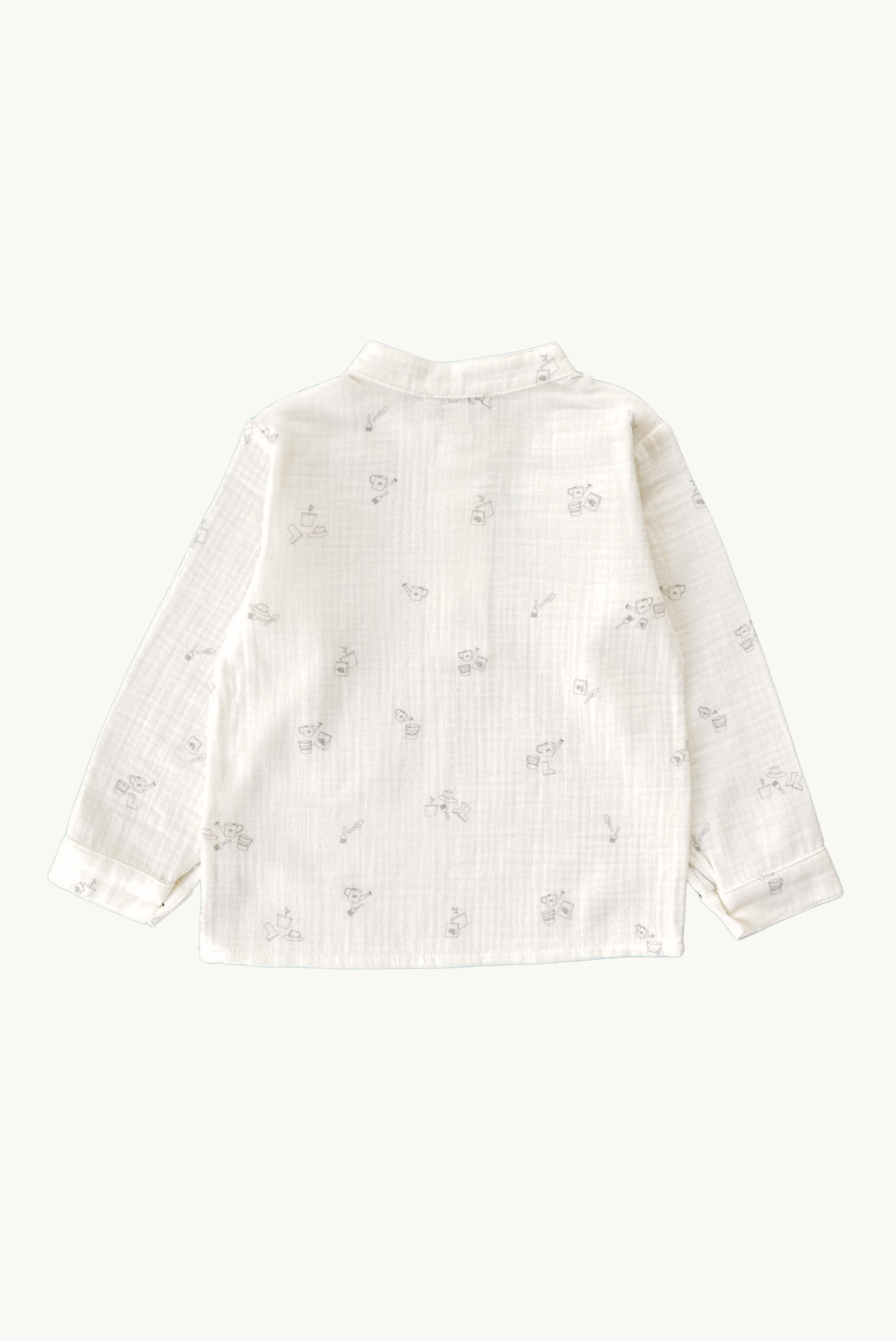 Eli & Nev (we cover U.S. import duties) - Wholesale Button Down Shirt - Kids - Baby / Toddler Muslin Shirt 100% Cotton, Fall/Winter4