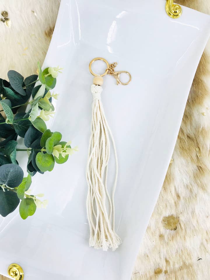 Boho Style Nyckelring - K118 för wholesale av Magnolia & Peach Jewelry Boutique, LLC